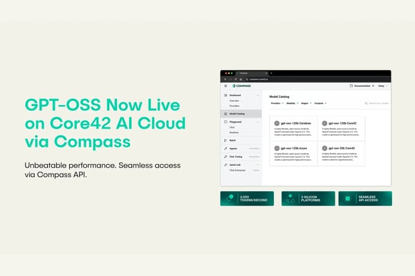 GPT-OSS Launch's on Core42