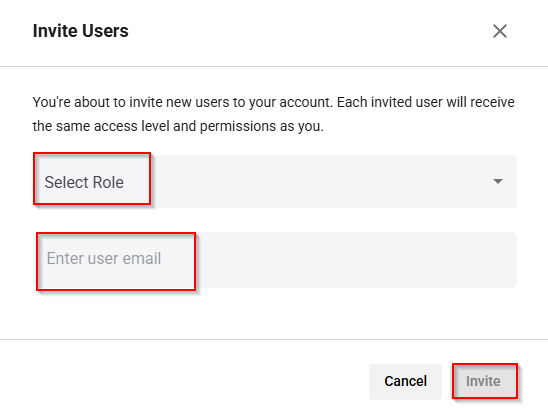 Invite Users
