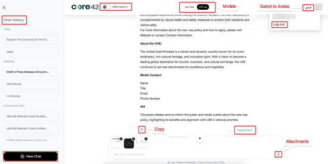Use Compass Chat Enterprise
