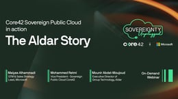 Core42 | Sovereign Public Cloud | Aldar Transforming Real Estate Operations