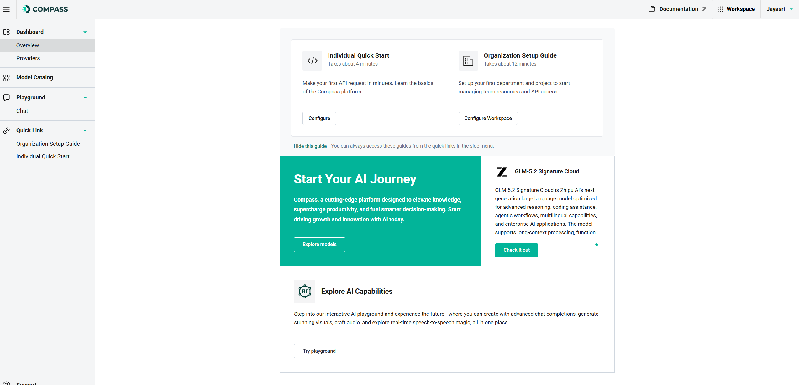 login page